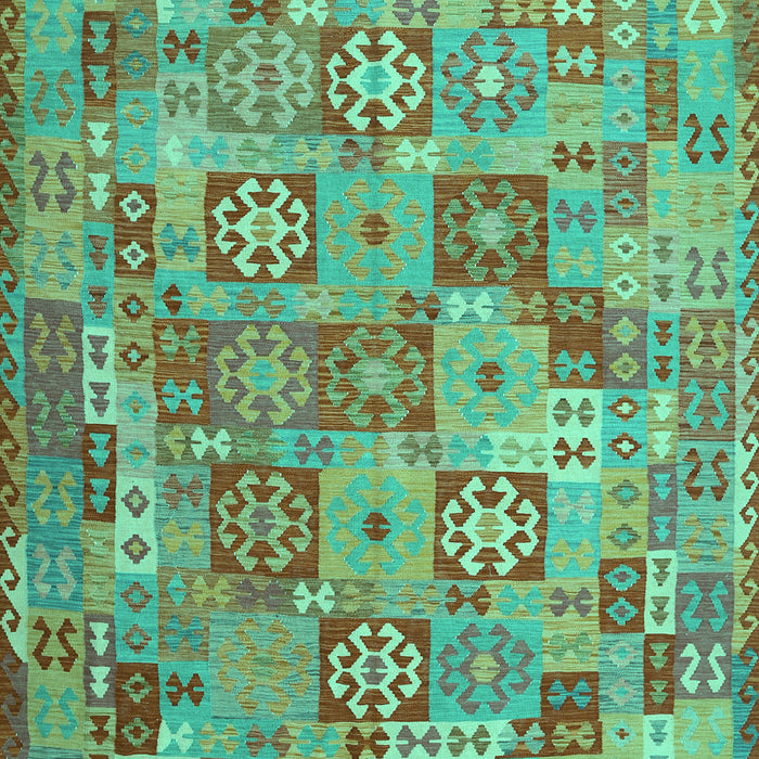 Southwestern Turquoise Country Rug, con2201turq