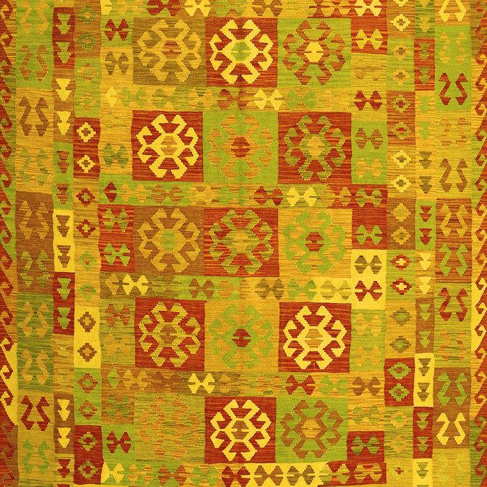 Southwestern Yellow Country Rug, con2201yw