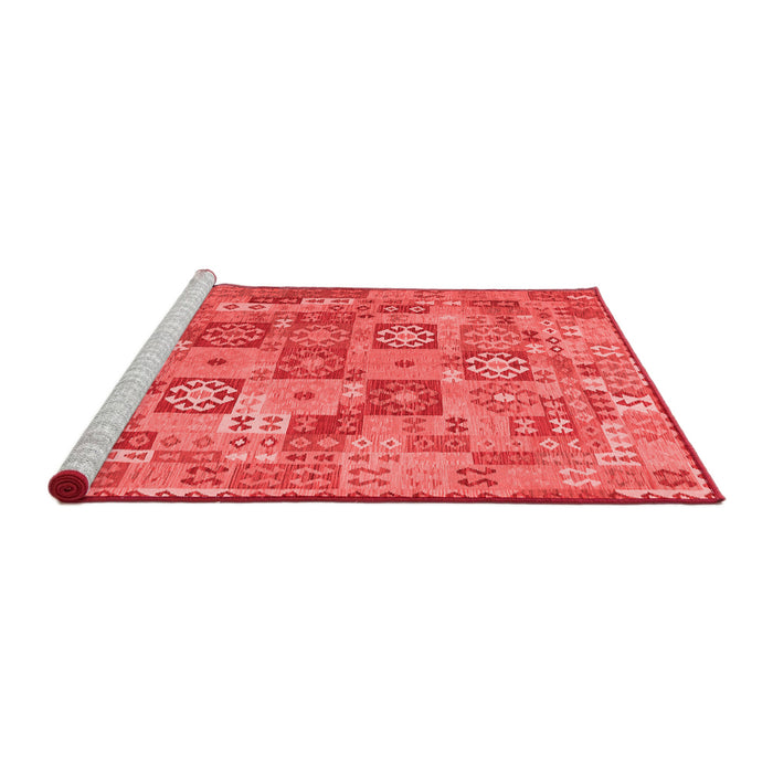 Country Red Washable Rugs