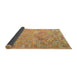 Thickness of Contemporary Orange Modern Rug, con2202