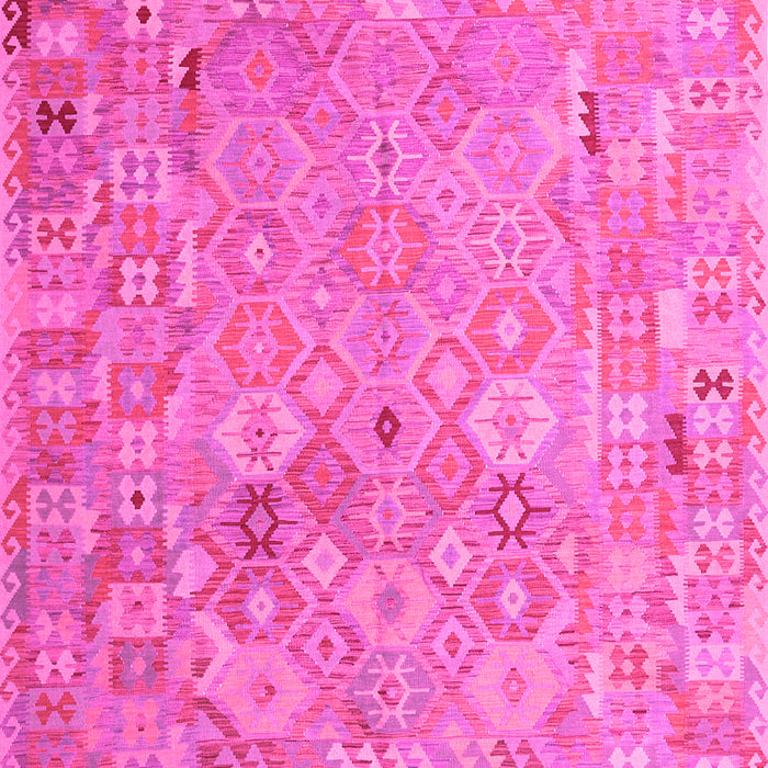 Abstract Pink Contemporary Rug, con2202pnk