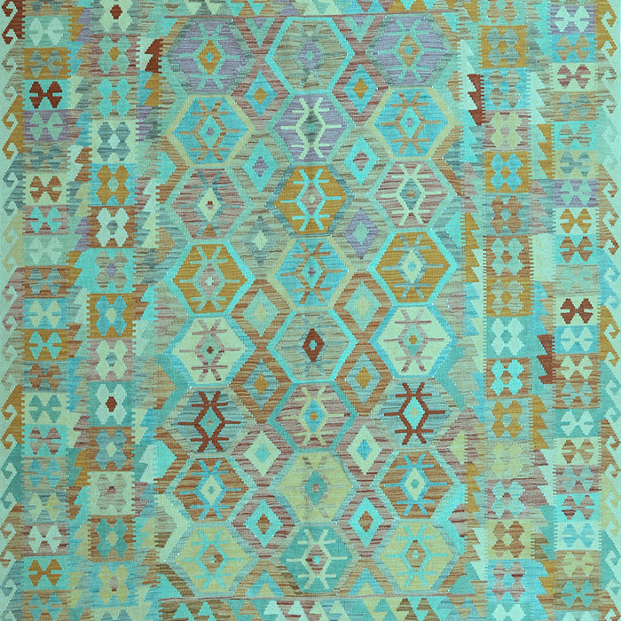 Machine Washable Abstract Light Blue Contemporary Rug, wshcon2202lblu
