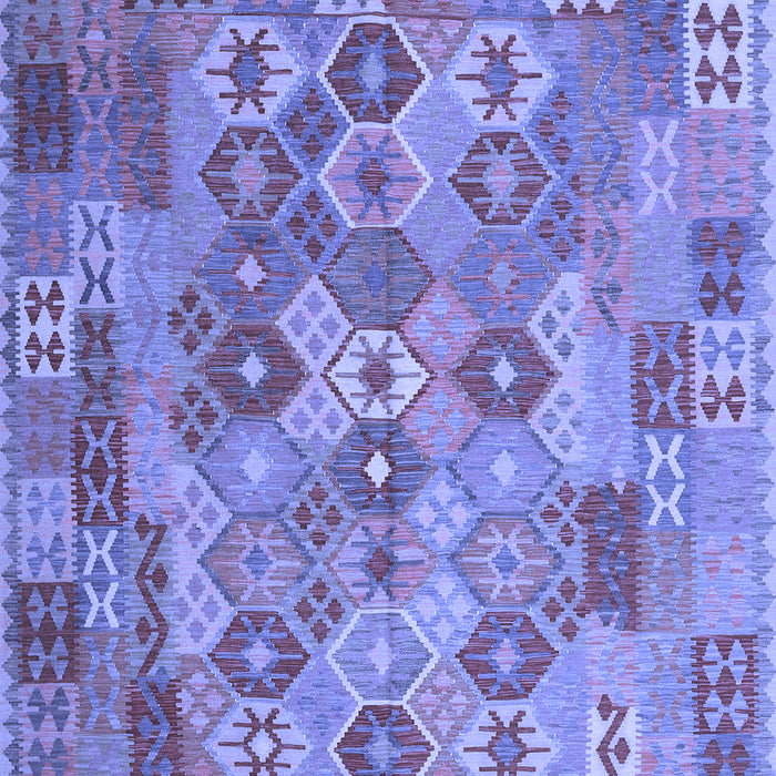 Southwestern Blue Country Rug, con2203blu