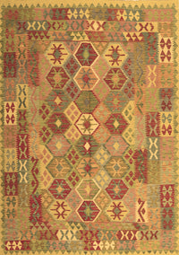 Southwestern Brown Country Rug, con2203brn