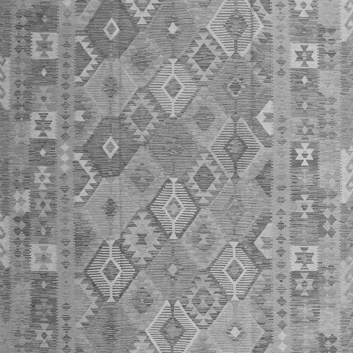 Serging Thickness of Machine Washable Abstract Gray Contemporary Rug, wshcon2204gry