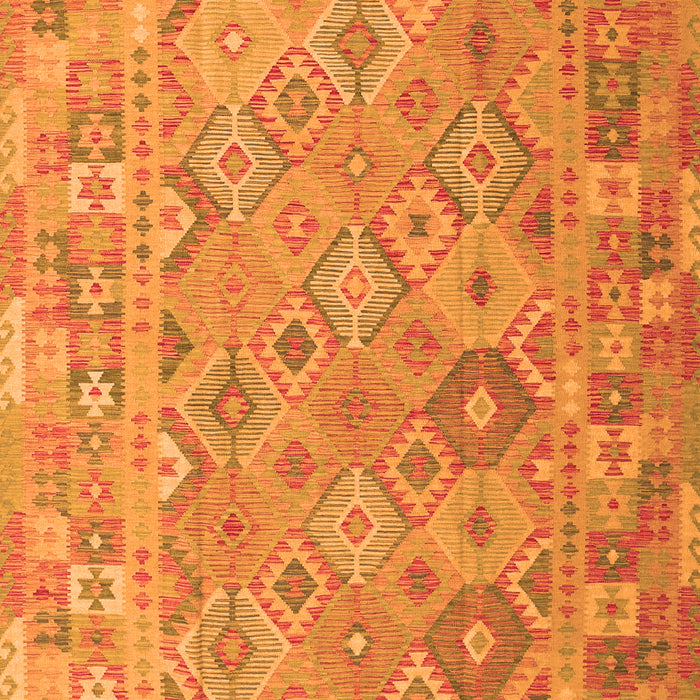 Serging Thickness of Machine Washable Abstract Orange Contemporary Area Rugs, wshcon2204org