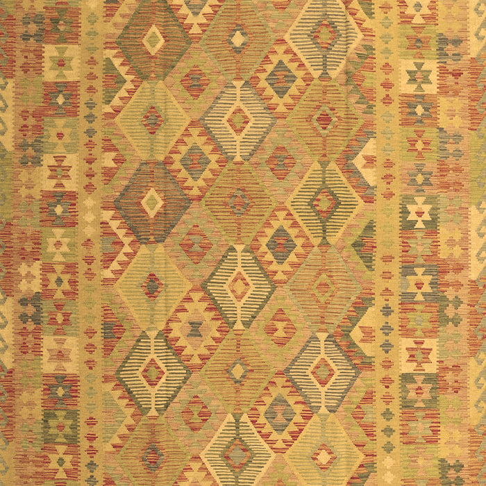 Machine Washable Abstract Brown Contemporary Rug, wshcon2204brn