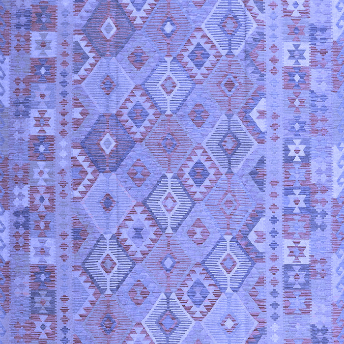 Machine Washable Abstract Blue Contemporary Rug, wshcon2204blu
