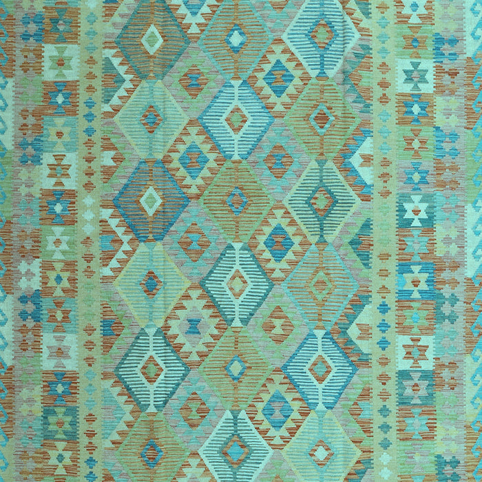 Machine Washable Abstract Light Blue Contemporary Rug, wshcon2204lblu