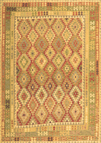 Oriental Brown Traditional Rug, con2205brn