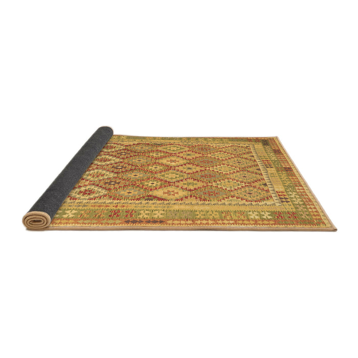 Sideview of Oriental Brown Traditional Rug, con2205brn