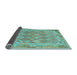 Sideview of Oriental Light Blue Traditional Rug, con2205lblu