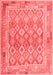 Oriental Red Traditional Area Rugs