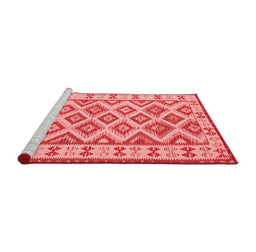 Country Red Washable Rugs