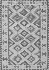 Southwestern Gray Country Rug, con2206gry