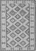 Southwestern Gray Country Rug, con2206gry