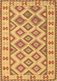 Southwestern Brown Country Rug, con2206brn