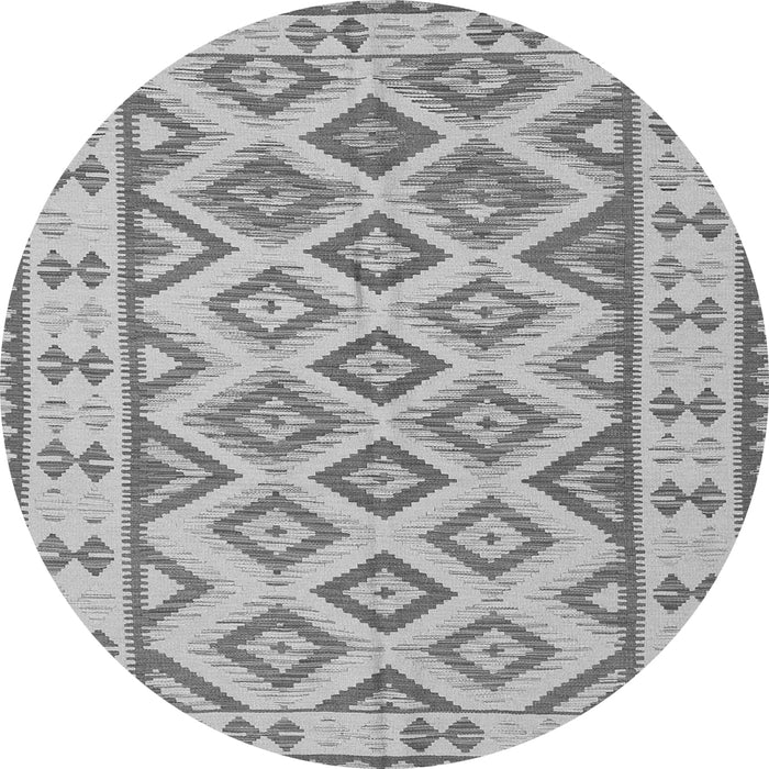 Machine Washable Southwestern Gray Country Rug, wshcon2206gry