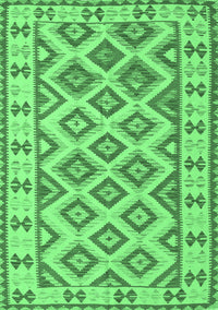 Southwestern Emerald Green Country Rug, con2206emgrn