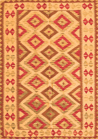 Southwestern Orange Country Rug, con2206org