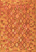 Serging Thickness of Machine Washable Southwestern Orange Country Area Rugs, wshcon2208org