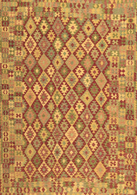 Southwestern Brown Country Rug, con2208brn