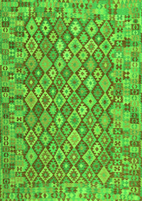 Southwestern Green Country Rug, con2208grn