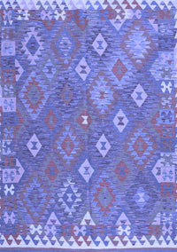 Southwestern Blue Country Rug, con2209blu