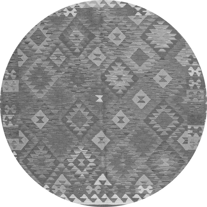 Machine Washable Southwestern Gray Country Rug, wshcon2209gry