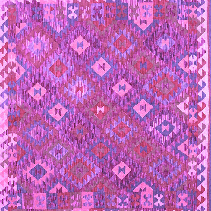 Square Southwestern Purple Country Rug, con2209pur