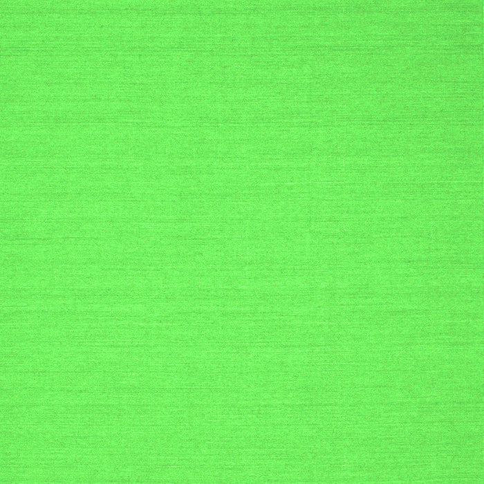 Serging Thickness of Machine Washable Solid Green Modern Area Rugs, wshcon220grn