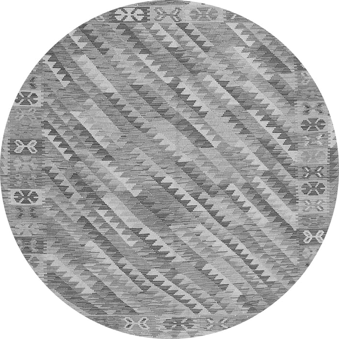 Square Southwestern Gray Country Rug, con2210gry