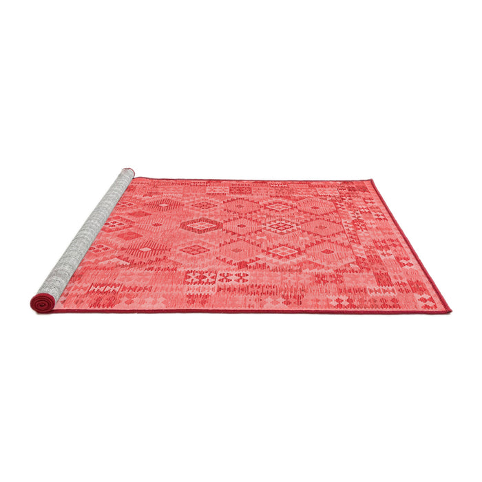 Country Red Washable Rugs