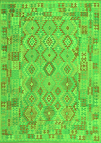 Southwestern Green Country Rug, con2211grn