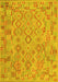 Southwestern Yellow Country Rug, con2211yw