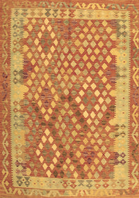 Oriental Brown Traditional Rug, con2212brn