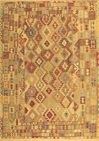 Southwestern Brown Country Rug, con2213brn