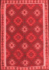 Oriental Red Traditional Rug, con2214red