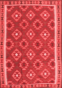 Oriental Red Traditional Rug, con2215red