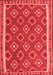 Oriental Red Traditional Area Rugs