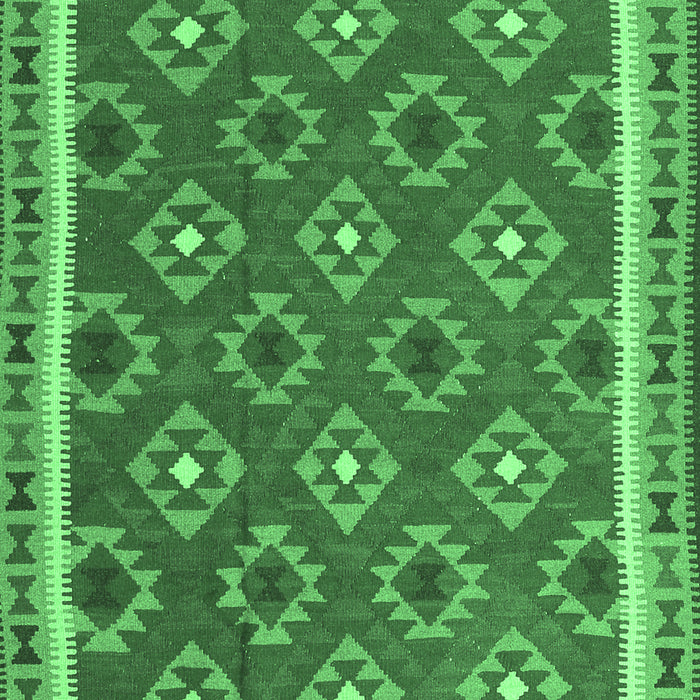 Oriental Emerald Green Traditional Rug, con2215emgrn