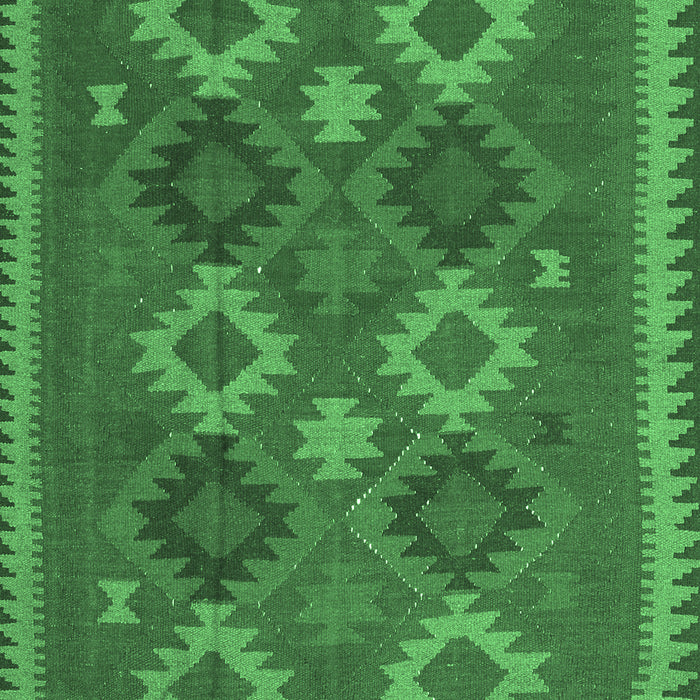 Oriental Emerald Green Traditional Rug, con2216emgrn