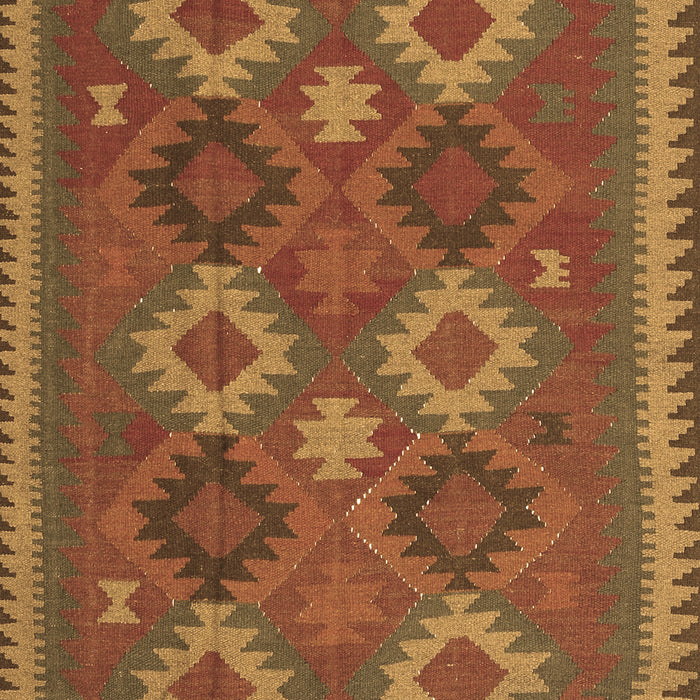 Oriental Brown Traditional Rug, con2216brn