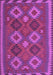 Oriental Purple Traditional Rug, con2216pur