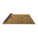 Sideview of Southwestern Brown Country Rug, con2217brn