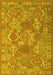 Southwestern Yellow Country Rug, con2217yw