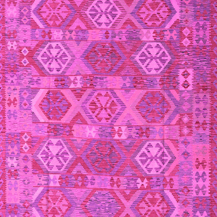 Machine Washable Southwestern Pink Country Rug, wshcon2217pnk