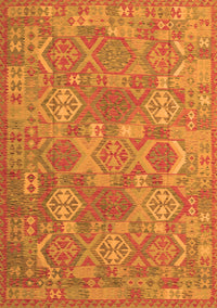 Southwestern Orange Country Rug, con2217org