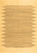 Solid Brown Modern Rug, con2218brn