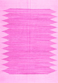 Solid Pink Modern Rug, con2218pnk